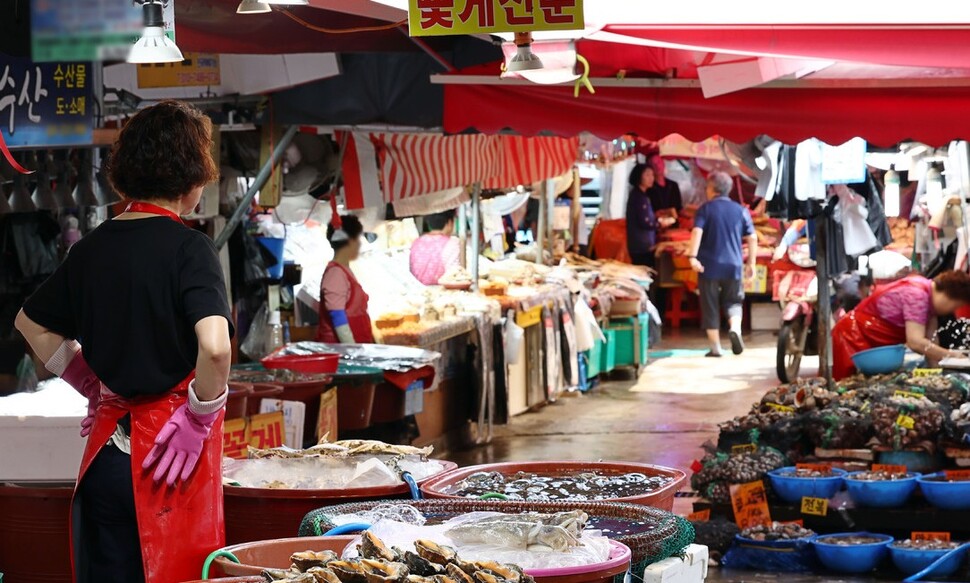 인천 남동구 소래포구종합어시장 모습. 연합뉴스