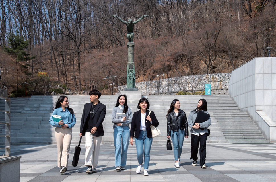 을지대학교 학생들 을지대학교 학생들