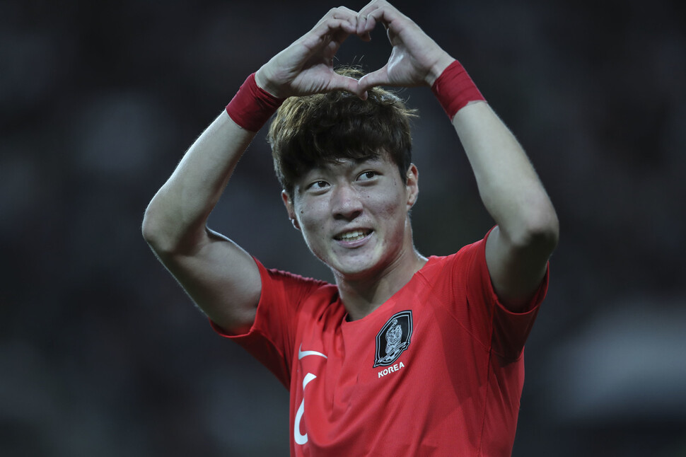 황의조. 대한축구협회 제공
