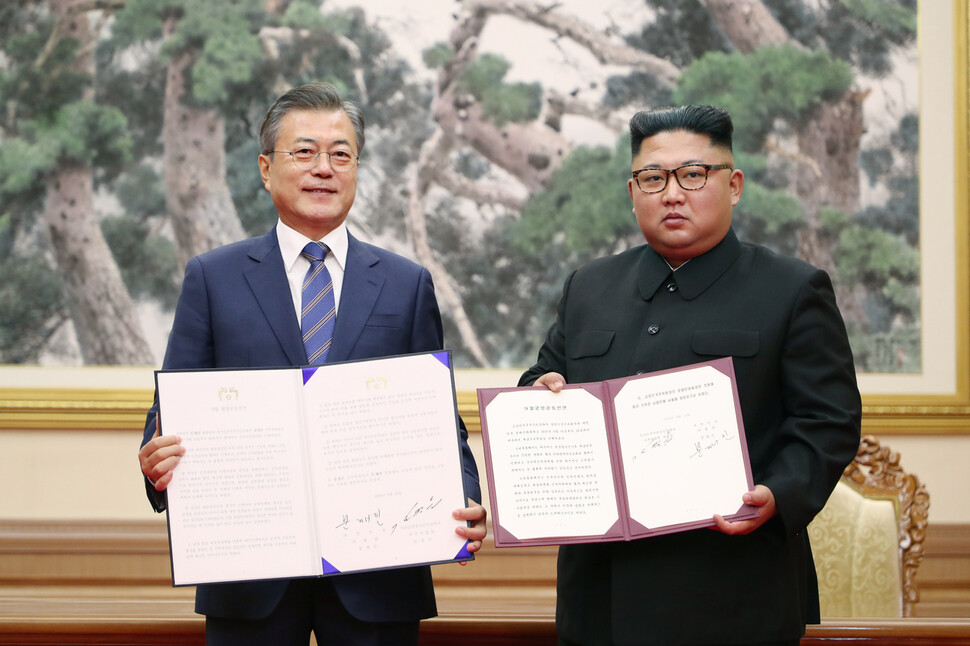 정의용 “김정은, 남쪽과 IAEA에 영변 핵시설 개방 약속했다”