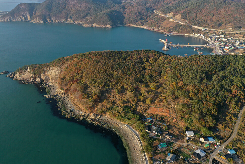 지난 16일 부산 가덕도 모습. 연합뉴스