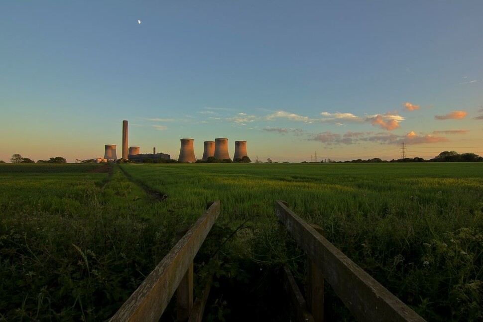 지난해 3월 폐쇄된 영국 피들러스페리석탄발전소. Paul Turner 촬영. E3G 제공