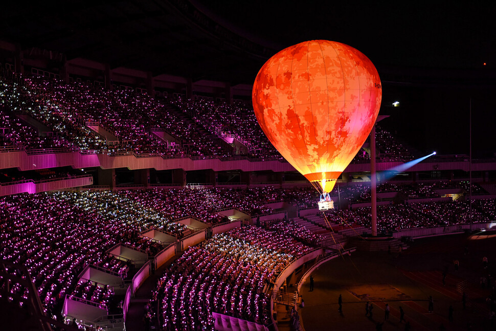 아이유 콘서트 사진. 이담엔터테인먼트 제공