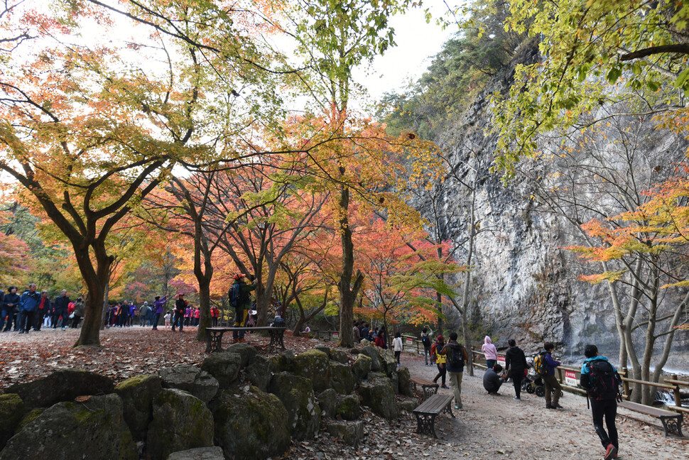 전북 순창 강천산.