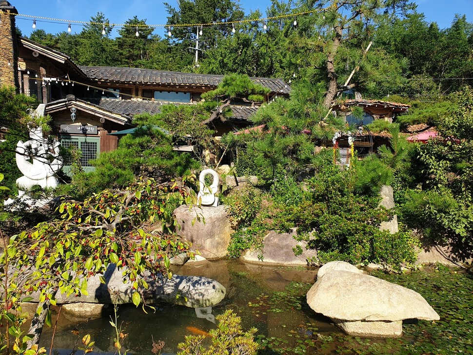 울산시 제3호 민간정원으로 등록된 울주군 온양읍의 발리정원. 울산시 제공