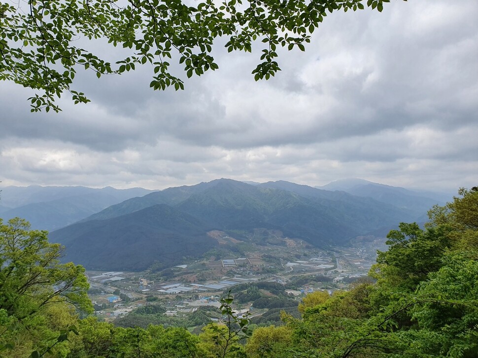 전북 남원 실상사 인근 지리산. 강부미 선생 제공