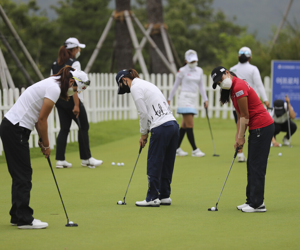 미국여자프로골프(LPGA) 투어가 8월 말까지 무관중 경기로 치른다. 연합뉴스