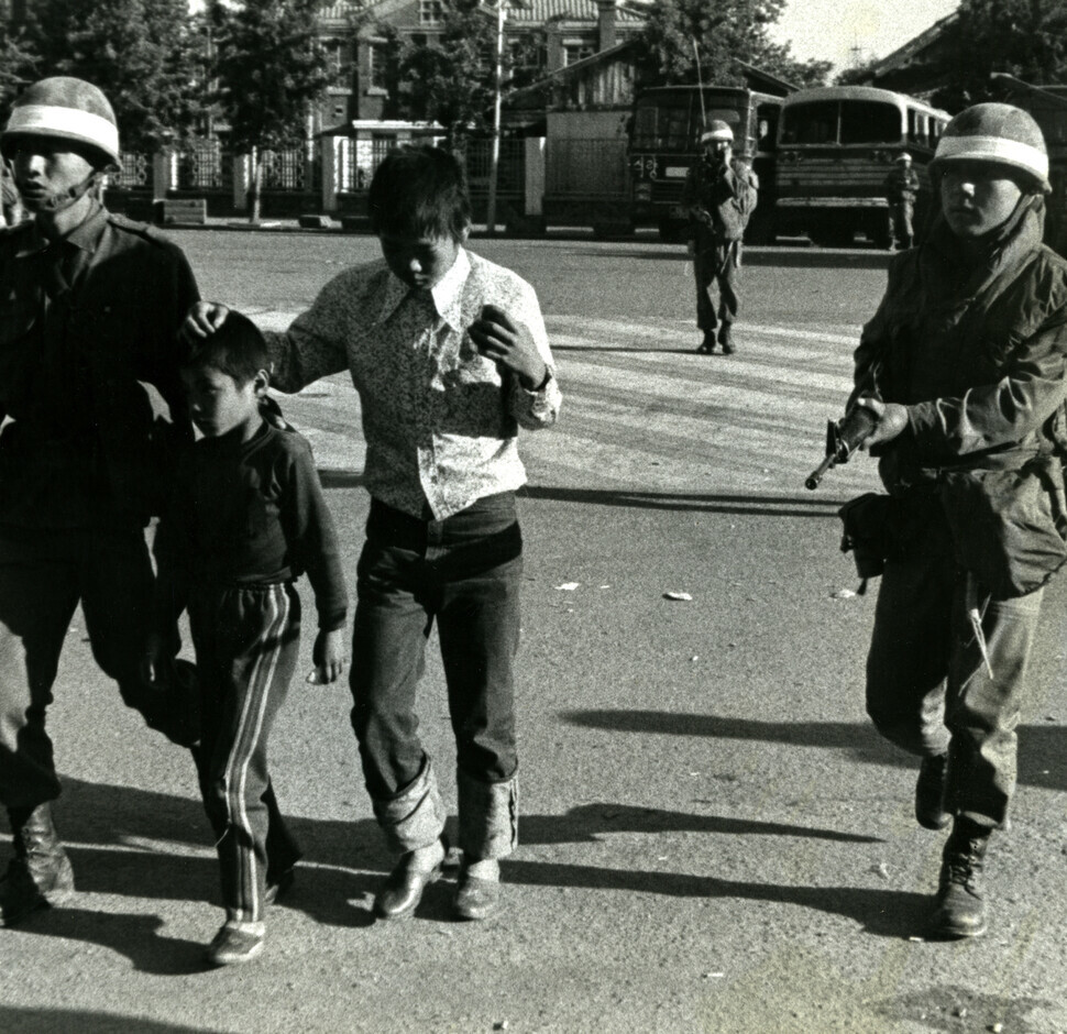 1980년의 광주. 민주화기념사업회 제공