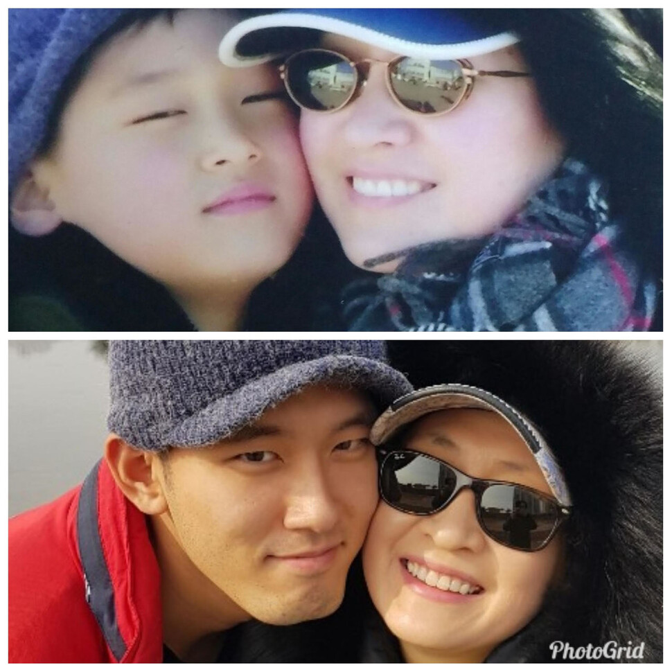 &lt;새엄마 육아 일기&gt;의 저자 오진영 작가는 마흔살에 여덟살 새아들을 만나 성인으로 키워내며 스스로 성장하는 경험을 했다고 털어놨다. 눌민 제공