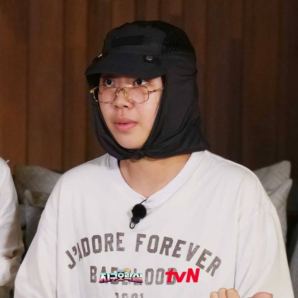 &lt;뿅뿅 지구오락실&gt;에 출연한 이영지. 티브이엔 제공