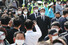 더불어민주당 윤호중·박지현 공동비대위원장이 18일 오전 광주 북구 국립 5·18 민주묘지에서 열린 제42주년 5·18민주화운동 기념식에 참석하고 있다.  공동취재사진