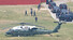 22일 오후 조 바이든 미국 대통령이 서울 용산 대통령 집무실 인근 미군 기지 부지에서 헬기에 탑승하고 있다.  연합뉴스 