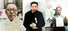 국가보훈처가 흑백사진을 컬러사진으로 복원한 김구 선생, 안중근 의사, 윤봉길 의사. 국가보훈처 제공