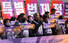 27일 서울시청 앞 이태원 참사 희생자 분향소 앞에서 이태원참사 유가족 협의회, 시민대책회의 관계자들이 ''10.29 이태원 참사 진실버스 출발 기자회견''을 하고 있다. 진실버스는 대전, 전주, 울산, 부산, 창원, 제주 등 전국의 10개 도시를 순회할 예정이다. 연합뉴스