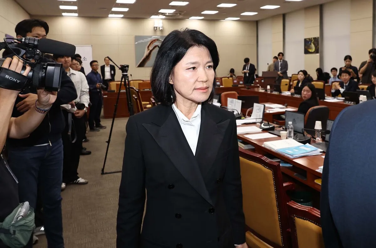 이진숙, 국정감사 제척…‘2인 체제 방통위’ 질의해 이해충돌 지적받아