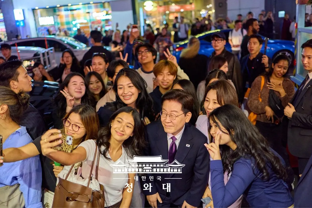 이 대통령, 뉴욕 코리아타운 방문…“한식·한국 문화 즐기는 명소 돼”