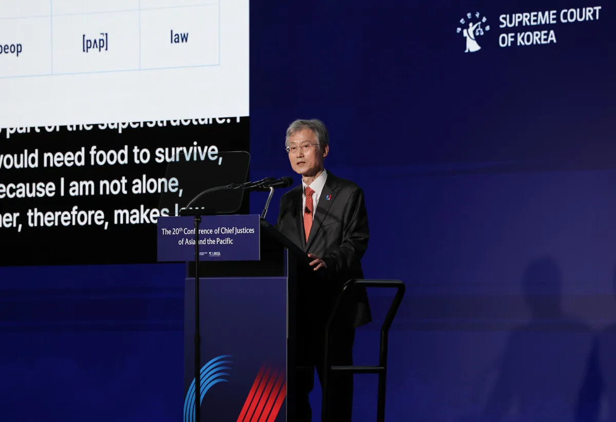 ‘재제청 갈등’ 조희대 “어떤 도전에도 사법권 독립 반드시 지켜야”