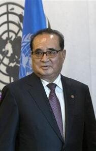 North Korea’s foreign minister Ri Su-yong