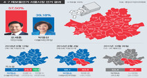 강남3…마용성…집값 오른 동네일수록 오세훈 다득표