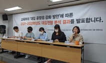 “수능 최저기준 완화·폐지해 대입서 재학생 불이익 없애야”