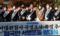 민주, 이태원 참사 국정조사·특검 서명운동…장외투쟁 시동