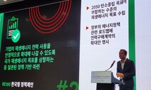 ‘RE100’ 만든 클라이밋그룹 “한국 정부 계획으론 목표 못이뤄”