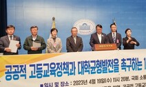 ‘국공립 대학 통폐합’ 교육부 장관 권한?…교수·연구자 3천여명 반발