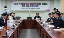 당정, 2026년까지 생계급여 ‘중위소득 35%’로 단계적 확대 추진