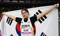 막내가 따낸 육상 첫 메달…김태희 한국 첫 여자 해머던지기 ‘동’