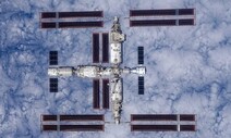 390km 궤도 중국 우주정거장 완전체 첫 공개