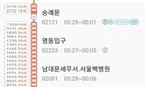 1.8㎞ 거리 서울역~명동 1시간 ‘감금’…퇴근길 시민들 ‘폭발’