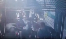 [영상] 에스컬레이터 역주행에 와르르…깔리고 튕겨 나가고