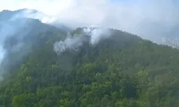 재발화했던 대구 함지산 산불 진화 완료