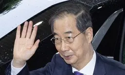 파면 정권의 한덕수 총리, 대선 출마하려 사퇴
