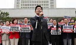 김문수, 이재명 겨냥 “범죄자가 법관 공갈·특검·탄핵 해괴망측”