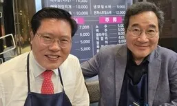 이낙연, ‘탄핵 반대’ 국힘 송석준과 저녁 먹으며 “크게 움직이면…”