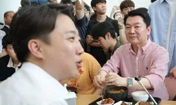 ‘이준석 제명’ 서명 받던 안철수는 어쩌다 ‘학식’ 같이 먹게 됐을까