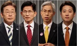 이재명 “헌정 회복, 진짜 대한민국” 김문수 “가짜 물리치자”