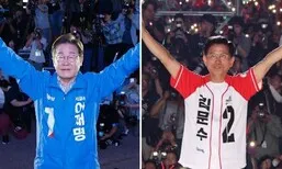 이재명 “김문수 당선 땐 윤석열 귀환”…김문수 “이준석 찍으면 이재명 된다”