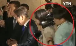 ‘김혜경 여사 카메라 충돌’ MBN 사과 “안전 교육 강화”