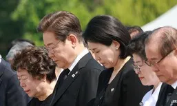 이 대통령 현충일 추념식 참석…해상초계기 순직 군인 유족 초청