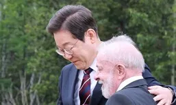 [포토] ‘1분, 1초가 소중’…이 대통령 ‘G7 정상회의’ 이튿날