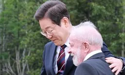 룰라 만난 이 대통령 ‘소년공’ 경험 공유하며 교감