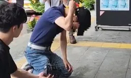 오죽하면…무릎 꿇고 ‘교제살인’ 재연한 유족 “주검 훼손도 처벌하라”