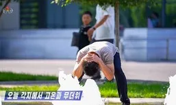 [포토] 휴전선 넘은 폭염…평양도 ‘열대야’