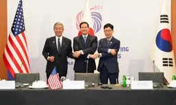 ‘25% 관세’ 발표 한·미·일 외교장관 회의…“에너지·조선 협력 강화”