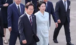 이 대통령, 한미 정상회담 다음날 필라델피아 한화 조선소 방문