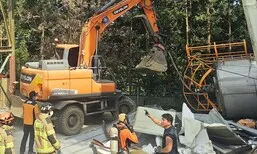 순천 레미콘 공장서 노동자 3명 질식 의식 불명
