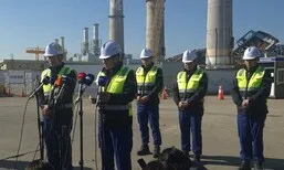 울산화력 수색 종료 뒤에야 ‘첫 사과’ 코리아카코…‘책임’ 묻자 자리 떠