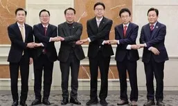 “‘행정통합기본법’ 제정을”…부산·경남·대전·충남 단체장, 청와대에 건의문